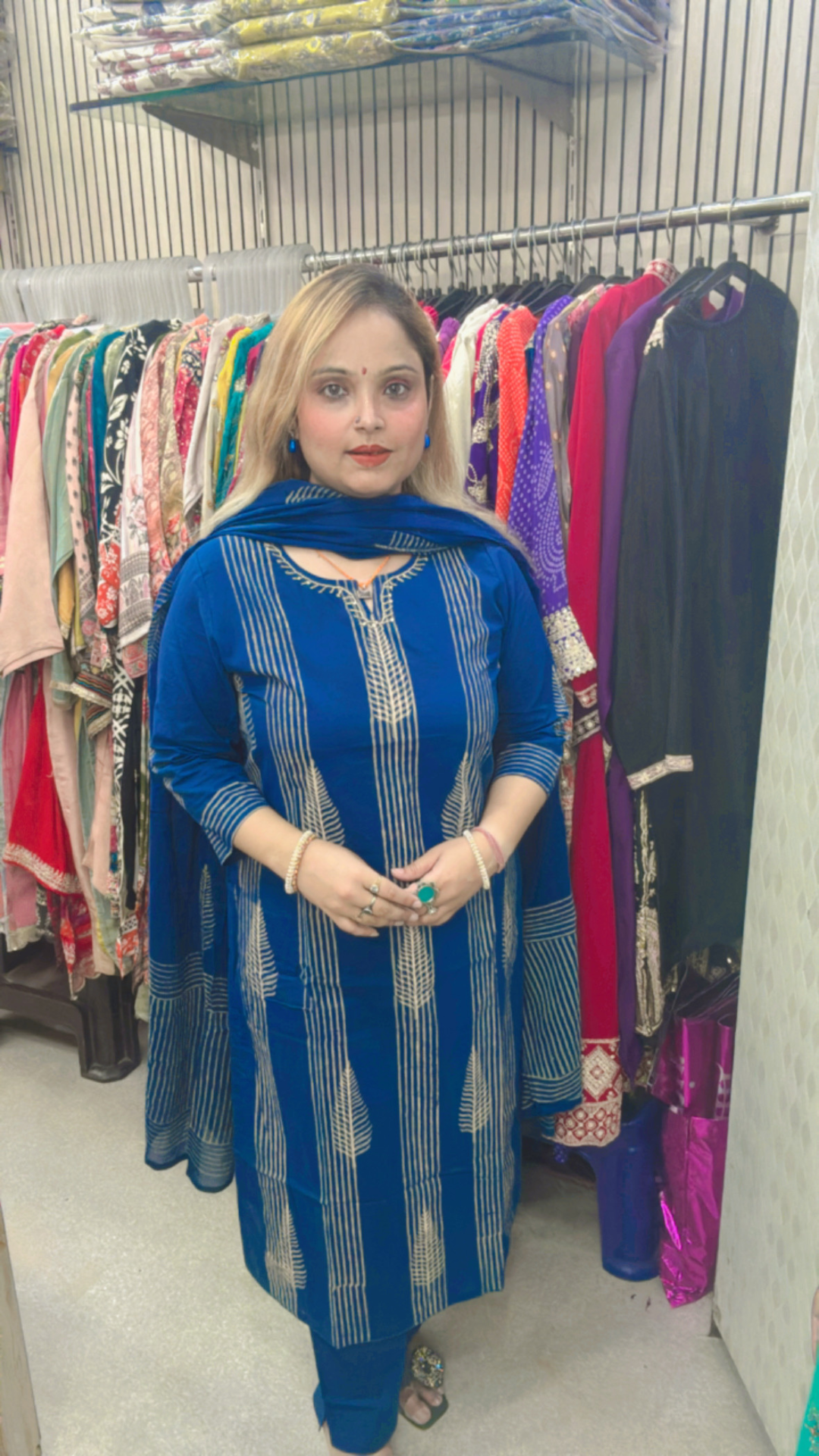 Pure Cotton Printed Pant Suit – Breezy Comfort with Elegant Prints