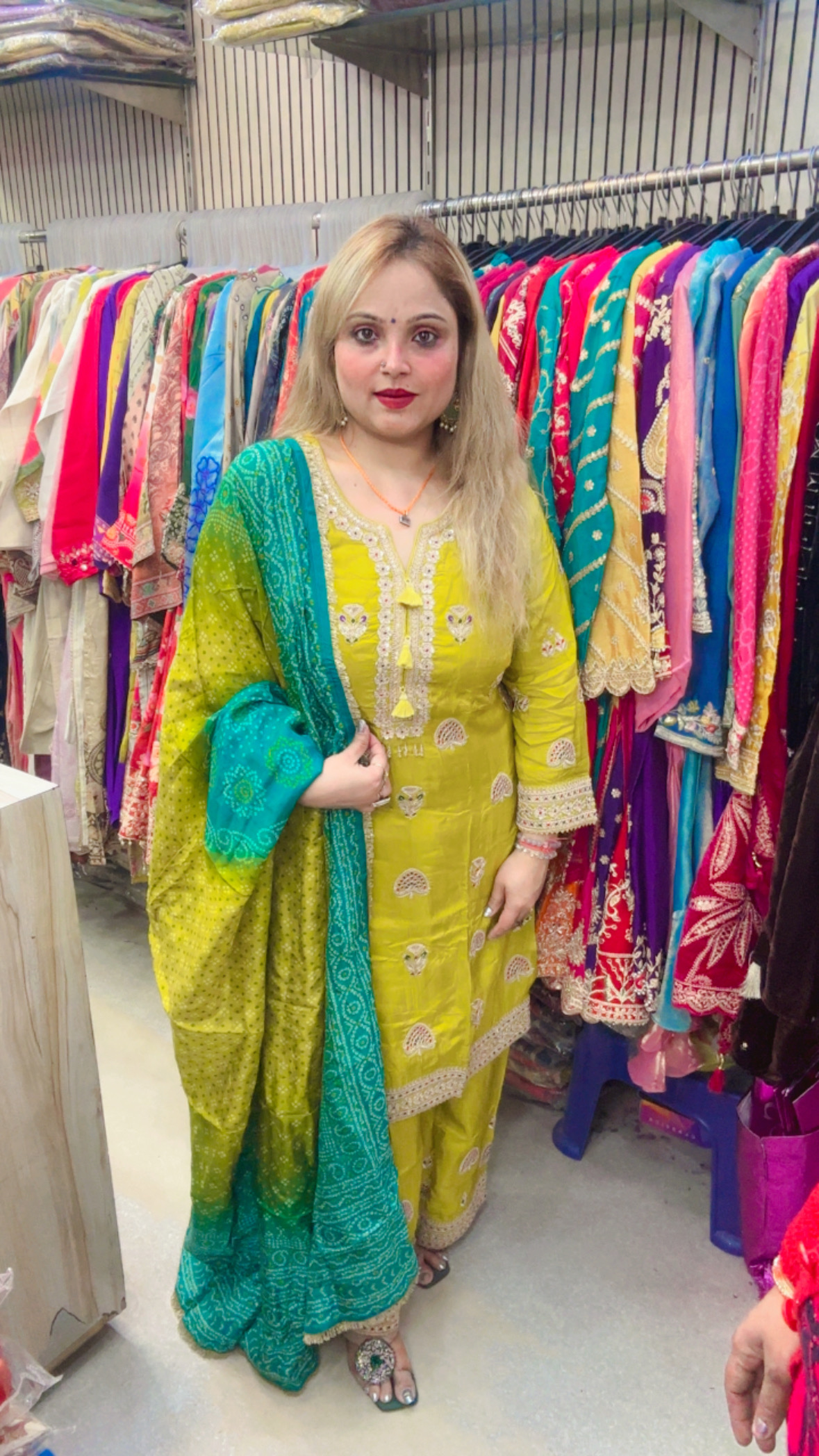 Designer Dola Silk Suit for Women - Image 2