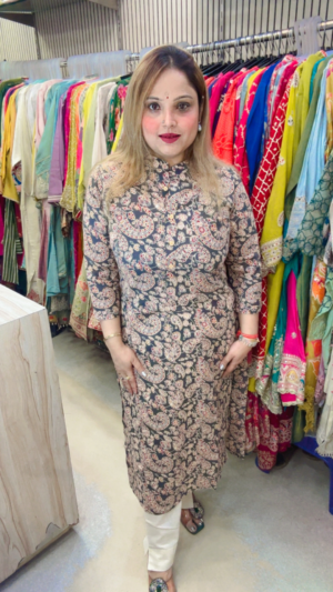 Pure Cotton Printed Kurti – Comfortable Everyday Elegance