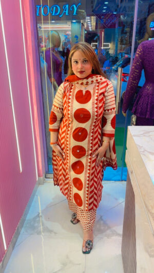 Elegant Pure Cotton Palazzo Suit with Heavy Work & Mul Cotton Dupatta for Women